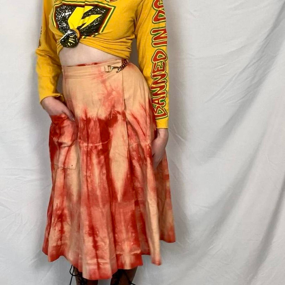 Vintage Tie Dye Skirt